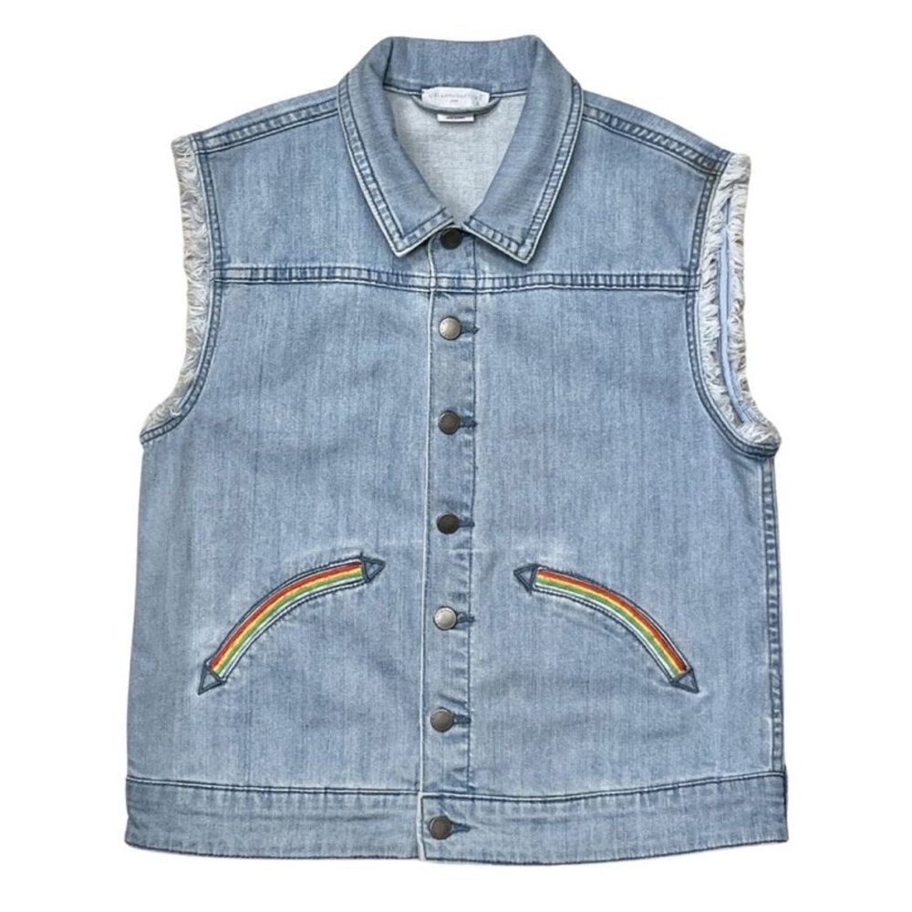 Retro Denim Gilet
